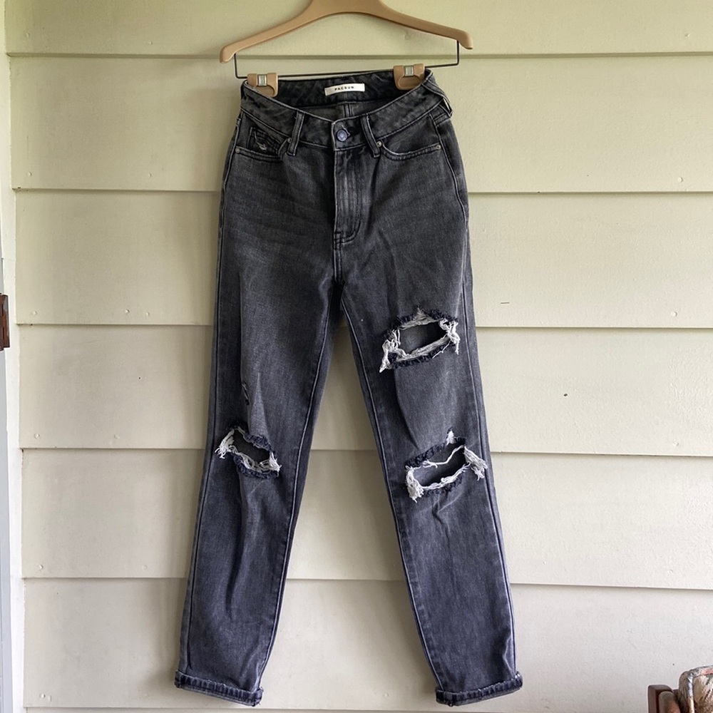 Pacsun black mom jeans